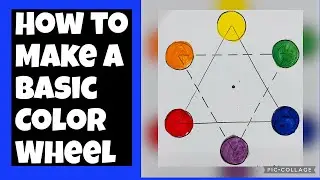 How to Make The Color Wheel: Primary and Secondary Colors