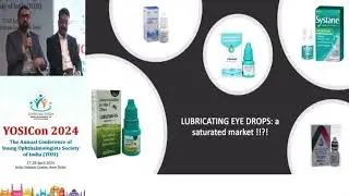 How should eye doctors deal with a saturated market for lubricating eye drops in India?