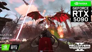 HELLDIVERS 2: PERSONAL ORDER on RTX 5090 32GB (4K Maximum Graphics)