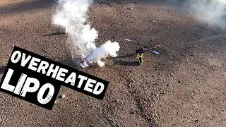 Rc Helicopter | overheated lipo battery