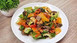 Capcay Ati Ayam Rendah Kalori Untuk Diet Cuma 60 Kalori Per Porsi