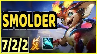 SMOLDER VS YUNARA Diamond Flex NA - 7/2/2 KDA ADC GAMEPLAY