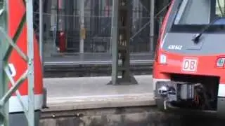 DB Regio Hessen S-Bahn Rhein Main 430er Kuppeln in Frankfurt Hbf