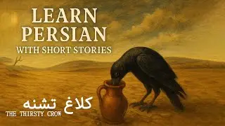 Learn Persian with Short Stories - The Thirsty Crow کلاغ تشنه (with English Translation)