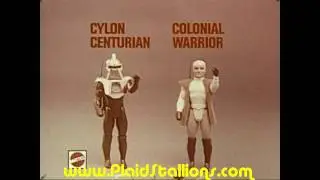 Mattel Battlestar Galactica Cylon toy commercial 1979