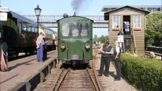 SHM - de Gooische Stoomtram in actie op 05-08-2014