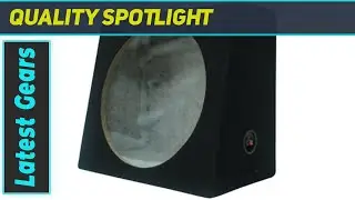 SAG15 Heavy Duty Sealed Back-Angle Single 15-Inch Subwoofer Enclosure Box - Best Subwoofer Box