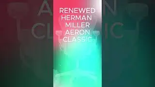 Herman Miller Aeron Classic Titanium Sale! #shorts