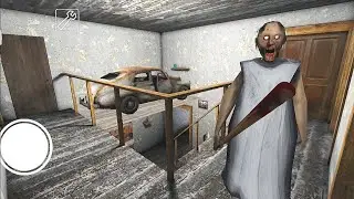 Granny Game Horror Escape Gameplay | Car In Air Granny Custom Map Ep 17 