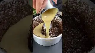 Chocolate sprinkles in the pan are a show-stopper!