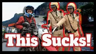 The H&agrave; Giang Loop -  Police and tourists and crowds oh my!  (Not our thing!)