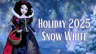Disney Store Holiday Special Edition 2025 Snow White Doll Review 