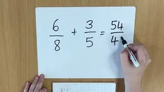 Year 6 - Add fractions with different denominators