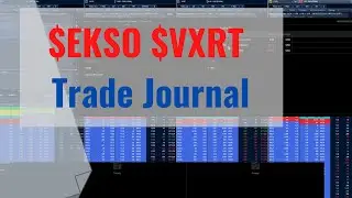Small Account - Day Trade Recap EKSO VXRT Journal 06-26-2020