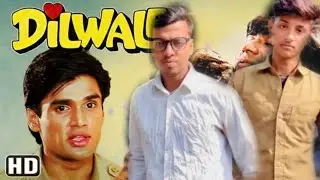 dilwale movie spoof! Aadarsh as sunil! Kisso as Presh rawal with raja and bhola! #just mozzz #action