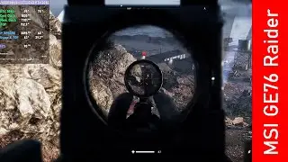 MSI GE76 Raider - Battlefield V - Ultra Settings - i9 10980HK - RTX 3080 150W