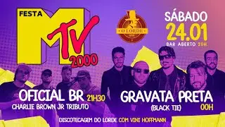 24.01 | Festa MTV 200 - Oficial Br + Gravata PretaVideo youtube