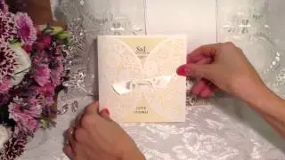 Laser Cut Wedding Invitations