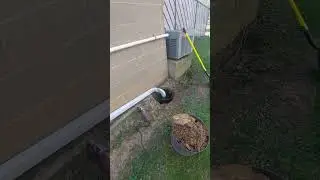 Drainage hack. Sump pump fix. Gutter extension.
