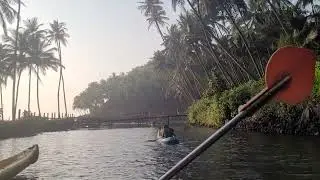 Cabo de Rama...Goa ..kayaking experience..about 100 mts,could be a beginners guide to kayaking.