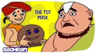 Funny Tenali Raman | Pot Mask | Tenali Raman Cartoon Story | Funny Story | Bachpan Tube
