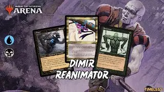 TEMPO REANIMATOR IN TIMELESS?! | UB Reanimator | MTG Arena Mythic Timeless Bo3 Ranked