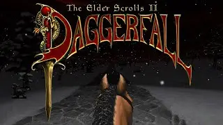 Riding to Daggerfall Castle from Gothway Garden