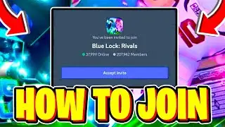 How To JOIN BLUE LOCK RIVALS DISCORD SERVER! (BLUE LOCK RIVALS DISCORD LINK) Roblox