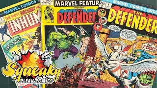Cleaning a couple bronze age Marvel beauties and just ramblin'.