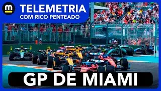 RBR SOFRERÁ em Miami? Mercedes X Ferrari e McLAREN FAVORITA? Rico Penteado dá NOVA AULA | TELEMETRIA