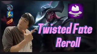 TFT Set 14.4 - Twisted Fate Reroll it's Fun!!! (Road to Emerald)