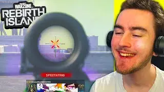 SPECTATING THE QUICKEST GAME EVER on REBIRTH ISLAND in WARZONE