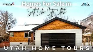 MODERN & UNIQUE Homes For Sale in Salt Lake City Utah | 2023 Home Tours #homesforsale