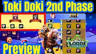 Предварительный обзор второй фазы Lords Mobile Tokidoki Spectacular | Золотой пропуск, Серебряный...
