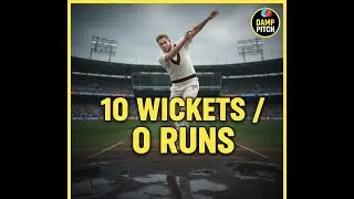Opponent All Out for 0! 😱 Damp Pitch Carnage in Cricket 07 | Cricket 07 Gameplay