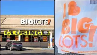 Big Lots in Hanford,CA Store Closing walking down the aisles for the last time #biglots #hanford