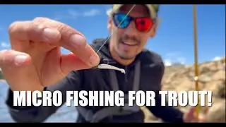 MICRO FISHING FOR ROCKY MOUNTAIN ALPINE BROOK TROUT AND SPLAKE!