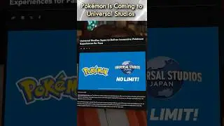 В Universal Studios появится Pok&eacute;mon!