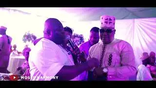 MOSES HARMONY  EXCITING PERFORMANCE AT A LAVISH WEDDING PARTY IN LAGOS.