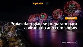 Beaches in the region are preparing for the New Year's Eve celebrations.