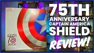 Hasbro Marvel Legends: 75th Anniversary Captain America Shield Review!
