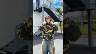 Camo jacket #fashiontrends #ootdguide #dressootd #fashionstyle
