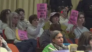 County Commissioners removed immigration items from Thursday's agenda, public still came to discuss