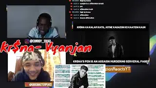 Rapper REACTS to KR$NA - VYANJAN (Hindi Alphabetic Rap) | Foreigner DHH REACTION