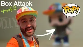 How to make custom Funko Pop - Box Attack - DIY custom pop tutorial / Craft by K