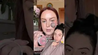 Watch this blush even out my skin tone with COLOR THEORY 💄😲 #realskintexture #makeuptutorial #acne
