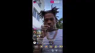 LIL BABY RESPONDS TO NBA YOUNGBOY&NO CAP DISSING RALO ON INSTAGRAM LIVE! _drop your location_