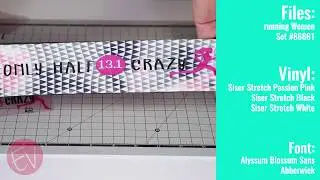 Siser EasyWeed Stretch on a Head Band