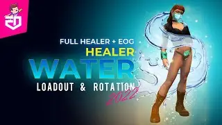 DCUO | Water HEALER Loadout & Rotation 2022 | iEddy Gaming