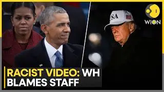 Trump Shares Racist Video Depicting Obamas as Primates, Blames Error On Staff Member  | WION